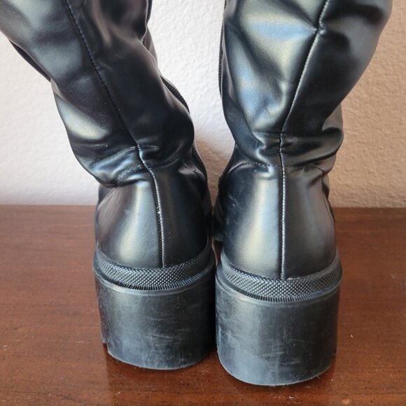 Goth Platform Boots - Picture 3 of 13